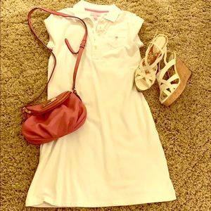 Lilly Pulitzer White Polo Dress